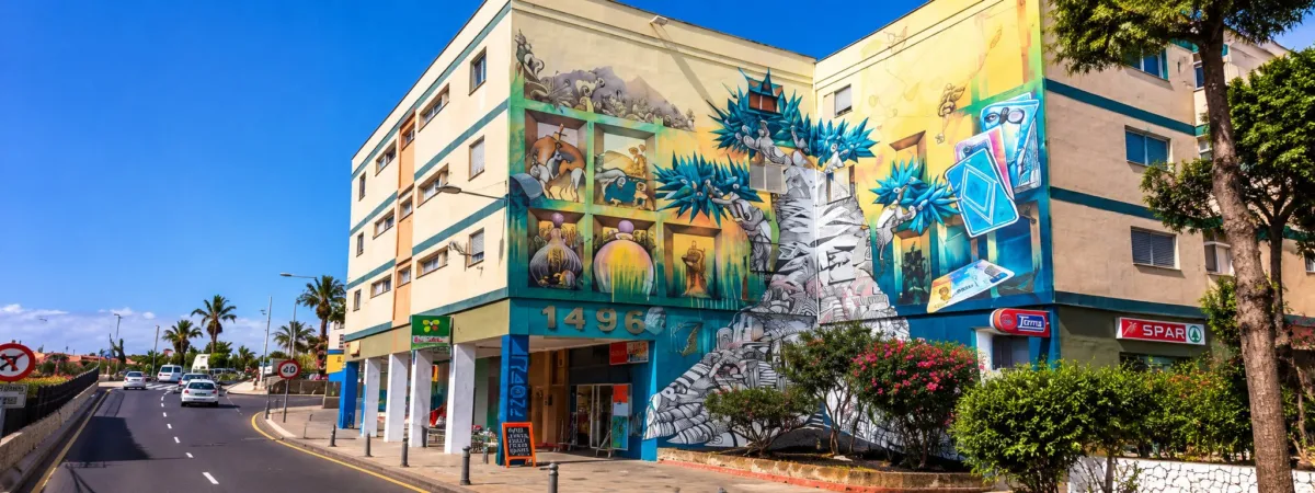 Calle Malpei Urban Art banner
