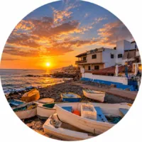 La Caleta Seafront Sunset