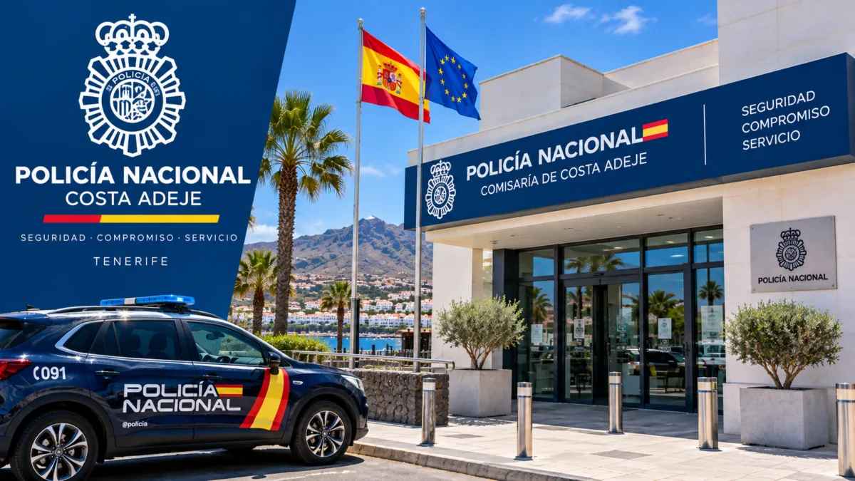 Policía Nacional — Costa Adeje banner